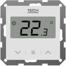 Potinkinis temperatūros reguliatorius TECH Controllers EU-F-2z v1, 230 V, baltas