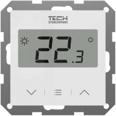 Bevielis, potinkinis temperatūros reguliatorius TECH Controllers EU-F-8z, 230 V, baltas