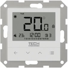 Programuojamas, potinkinis temperatūros reguliatorius TECH Controllers EU-F-4z v1, 230 V, baltas