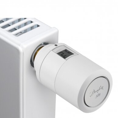 Programuojamas, internetu valdomas radiatoriaus termostatas Danfoss Ally 4