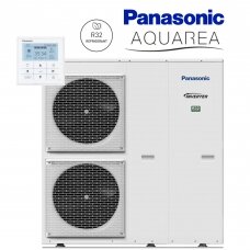 Šilumos siurblys oras-vanduo Panasonic Aquarea T-CAP Mono-bloc J Generation WH-MXC12J9E8, 12 kW