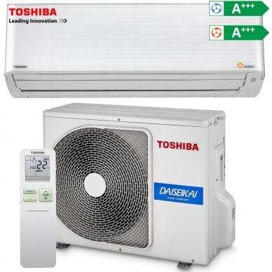 Šilumos siurblys oras-oras Toshiba Premium + RAS-25N4KVPG-ND/RAS-25N4AVPG-ND